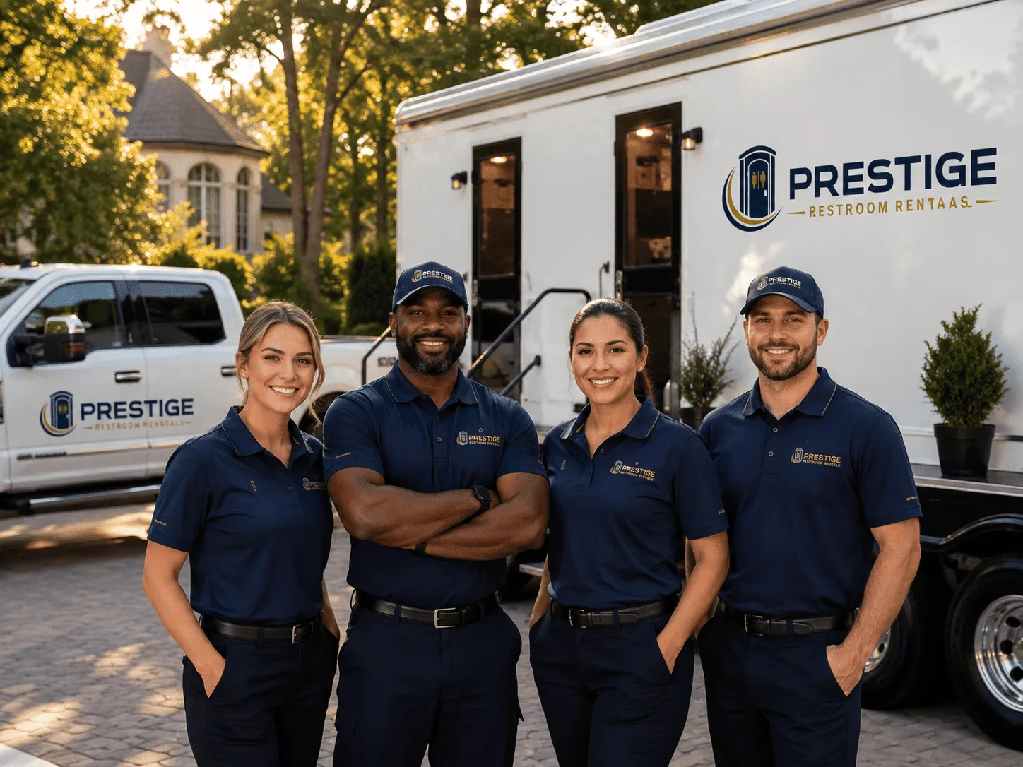Trusted Luxury Portable Restrooms company in Loving, TX